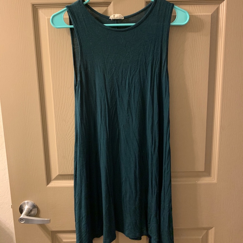 Teal dress